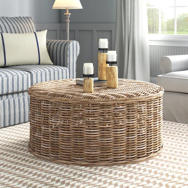 Plumerville Rattan Solid Coffee Table | Wayfair North America