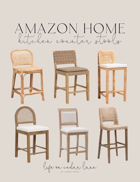 Refresh your kitchen with these gorgeous counter stools! So many affordable options too! #founditonamazon

#LTKsalealert #LTKhome