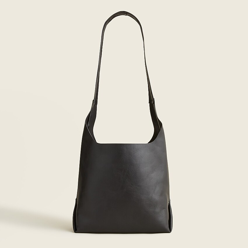 Lisbon soft shoulder bag in leather | J. Crew US