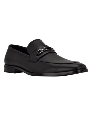 GUESS Men's Hendo Square Toe Slip On Dress Loafers - Macy's | Macy's