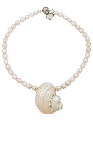 Mykonos Necklace in Pearl | Revolve Clothing (Global)