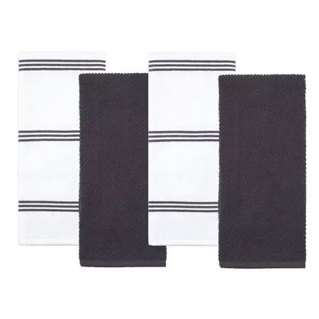 Sticky Toffee Cotton Terry Kitchen Dish Towel, 4 Pack, 28 in x 16 in, Multiple Colors Available | Walmart (US)