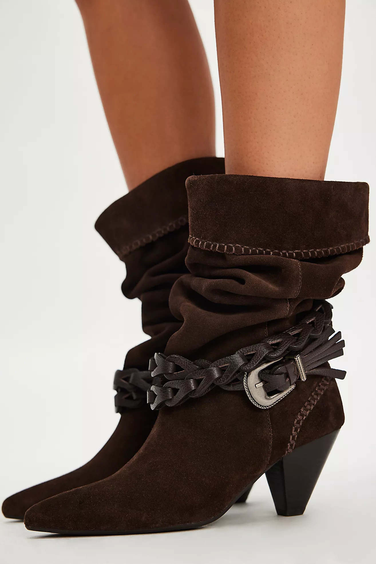 Bridget Belt Slouch Boots | Free People (Global - UK&FR Excluded)