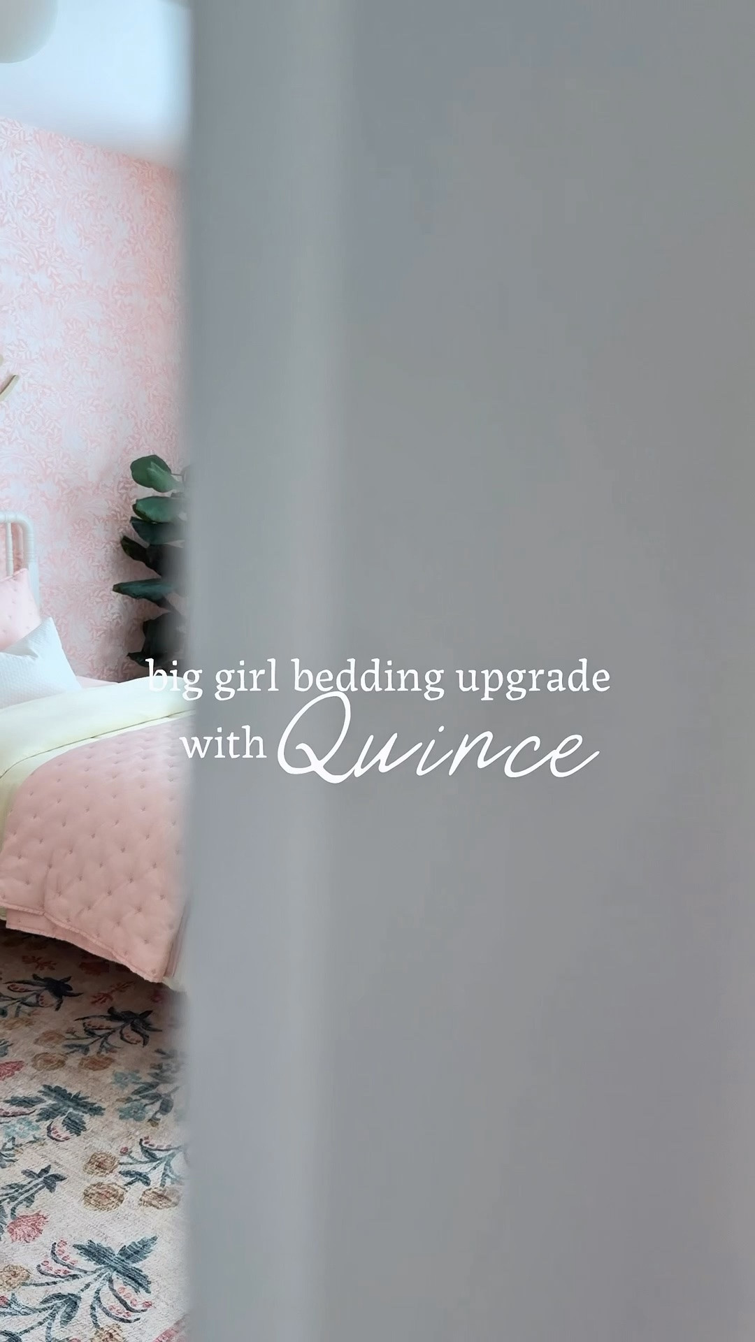 #Ad A little big girl room bedding update 🌸 We swapped in this bamboo bedding from Quince, and it’s so incredibly soft. The blush + buttery yellow combo is even prettier in person, and it makes the whole room feel extra cozy.

@Quince #QuincePartner

#LTKHome #LTKKids #LTKmomlife