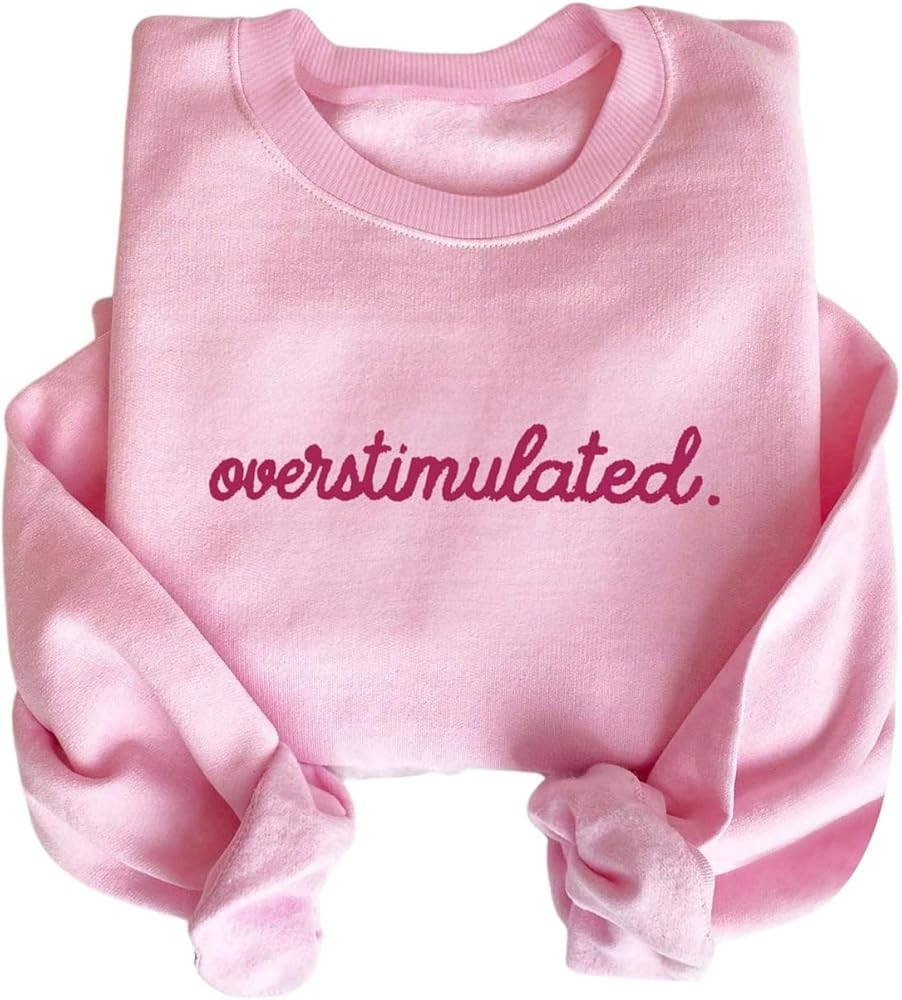 SOLY HUX Women's Crewneck Graphic Sweatshirts Long Sleeve Oversized Loose Fit Shirts Drop Shoulde... | Amazon (US)