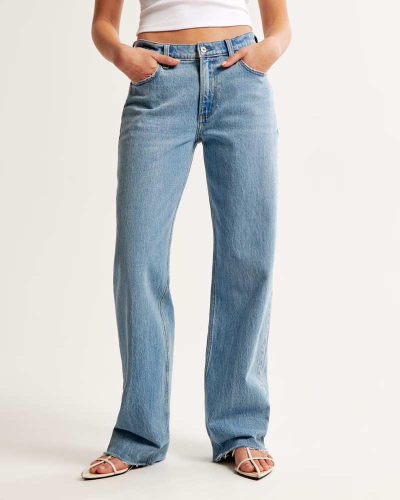 Low Rise Baggy Jean | Abercrombie & Fitch (US)