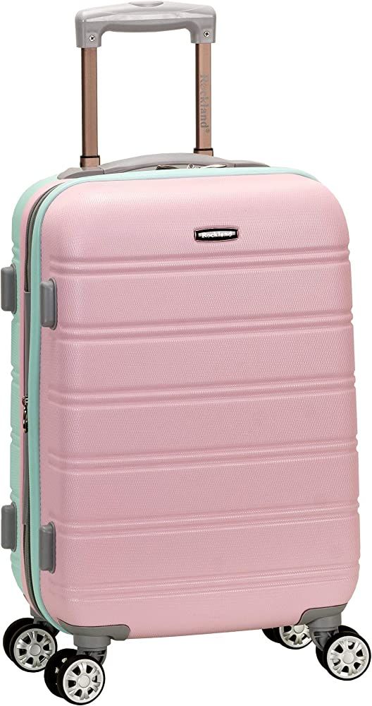 Rockland Melbourne Hardside Expandable Spinner Wheel Luggage, Mint, Carry-On 20-Inch | Amazon (US)