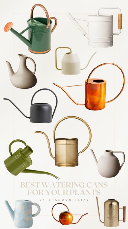 Here are some watering cans that found online - see more on my blog: brandonfrias.com 💦🪴 

#LTKGiftGuide #LTKCyberWeek #LTKhome