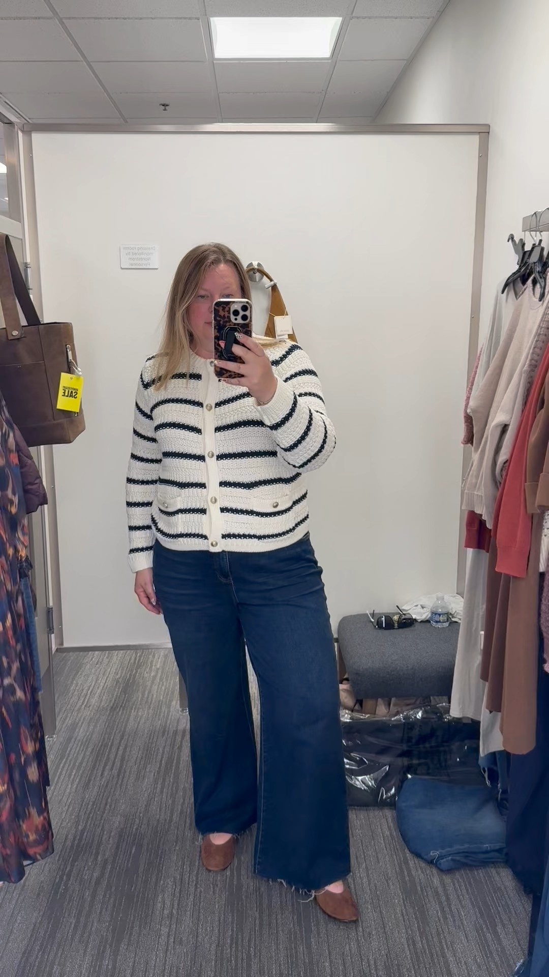 This chunky cardigan is so classic looking. Wearing an XL  

#LTKOver40 #LTKSaleAlert #LTKWorkwear