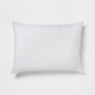 Standard/Queen Medium/Firm Machine Washable Plush Pillow White - Room Essentials™ | Target