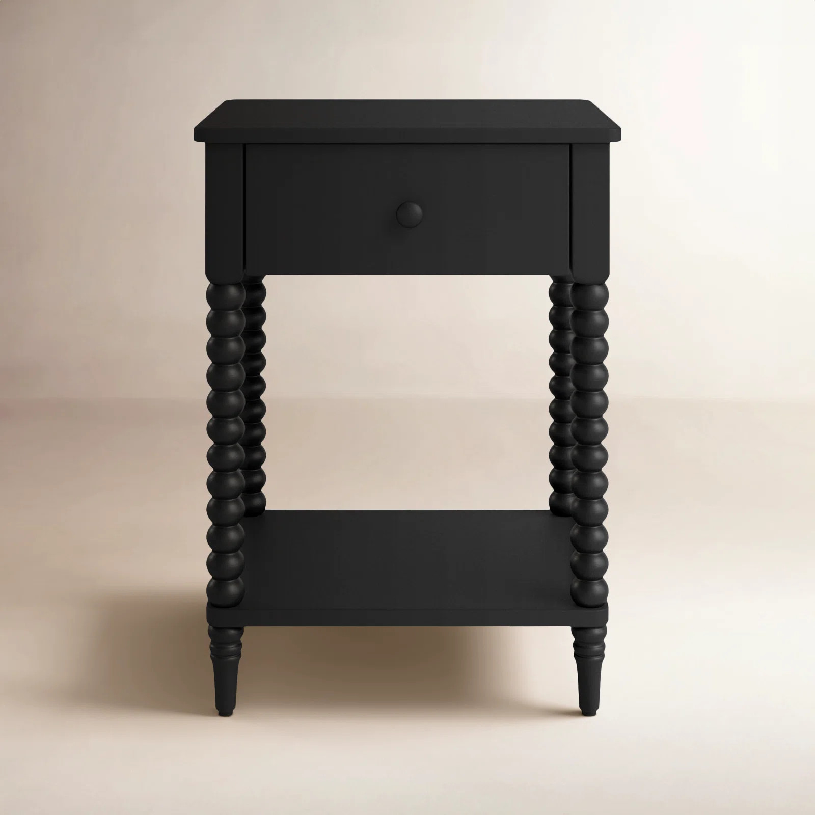 Benbrook 1 - Drawer Solid Wood Nightstand | Wayfair North America