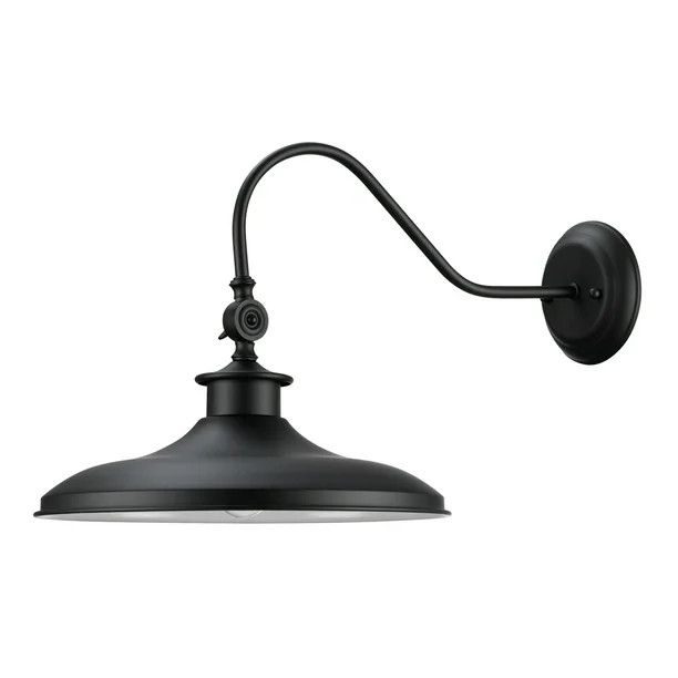 Globe Electric Aedan 1-Light Black Swivel Wall Sconce Light, 44095 - Walmart.com | Walmart (US)
