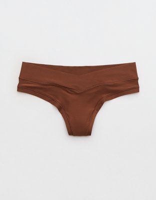 Aerie Real Me Crossover Thong Underwear | Aerie