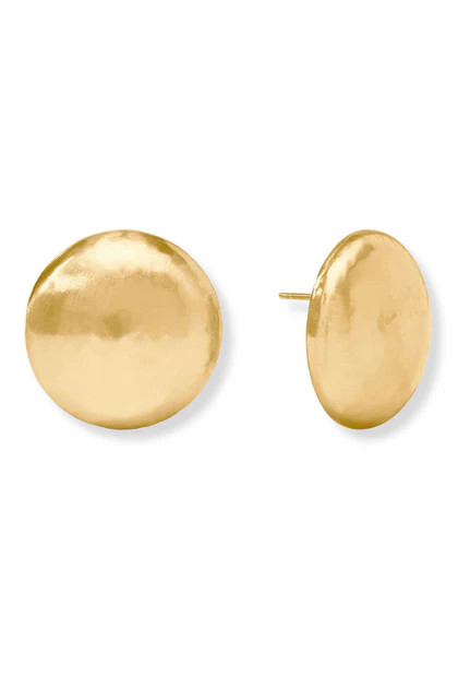 Julie Vos Solara Gold Statement Stud Earrings | The Willow Tree