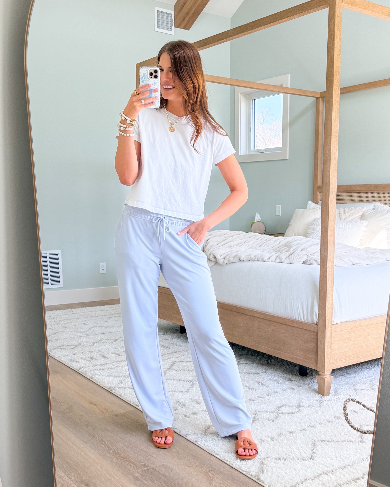This is such a good comfy set. The fabric is so soft and lightweight and the pants have a great relaxed fit. Perfect for lounging but still cute enough to wear out.

Tall girl outfits, Lounge set, Soft matching set, Amazon tall girl clothing, 6 foot style, Casual comfy outfits, Everyday loungewear, Lightweight pants, Travel outfit ideas, Relaxed fit outfit, Cozy outfits, Stang and Co

#LTKootd #LTKTall #LTKActive