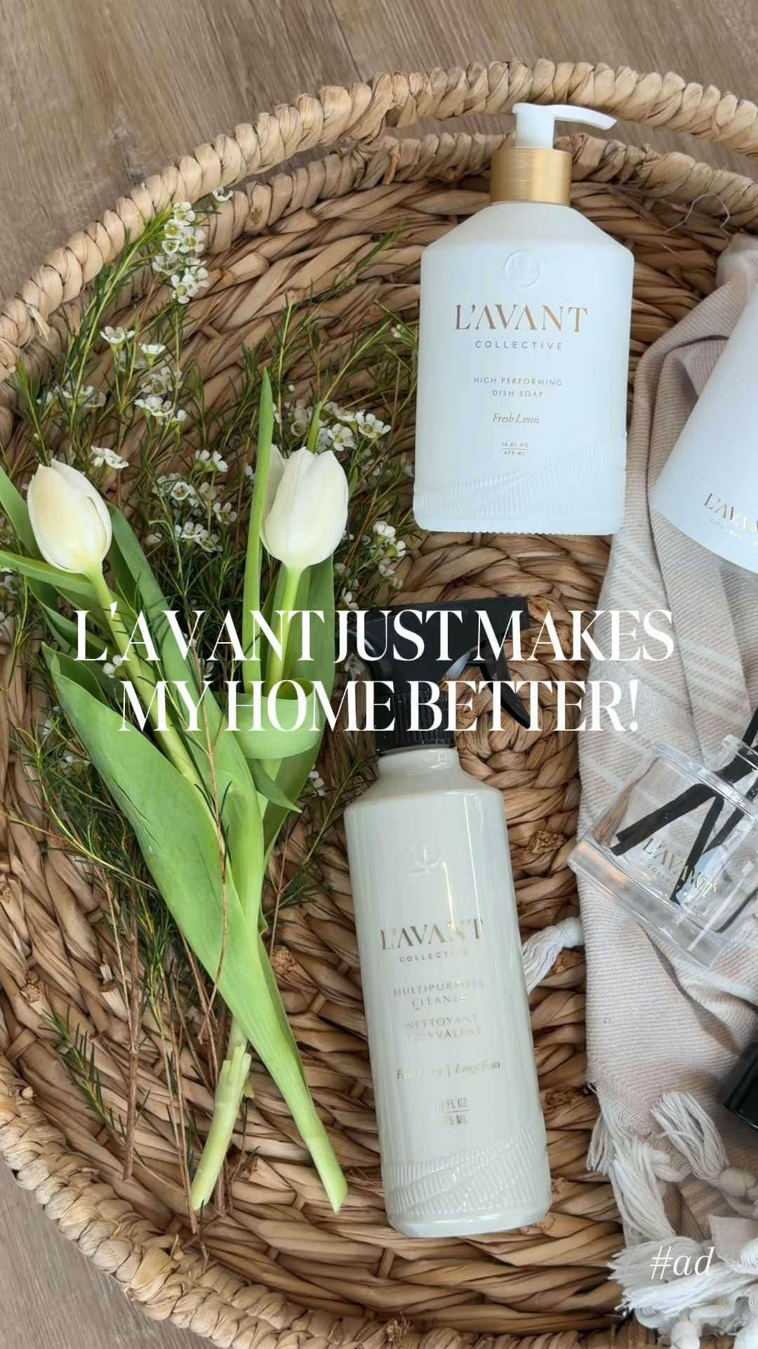 There’s something I’ve always loved about that just-cleaned feeling… but @lavantcollective  truly elevates it. I’ve been using their Fresh Linen scent and I’m genuinely hooked—it’s crisp, airy, and has that quiet, elevated luxury that makes your whole home feel styled, not just clean.

What really sold me is how seamlessly it fits into my world—eco-friendly, beautifully designed, and actually something I want on my counters. It’s one of those brands I feel good about using and sharing… because even your cleaning routine should feel intentional, elevated, and part of the overall aesthetic.

I've linked all the products featured in this video  in my LTK Shop so you can go shop directly from there!

Use my promo code "taranelsondesigns" for 20% off all products! 

#ad #lavantcollective #LTK 

#LTKHome