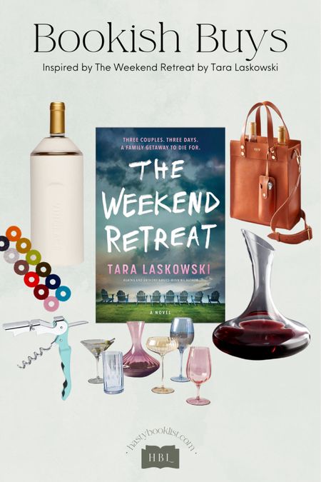 Bookish Buys Inspired by The Weekend Retreat by Tara Laskowski

#LTKhome #LTKGiftGuide #LTKparties