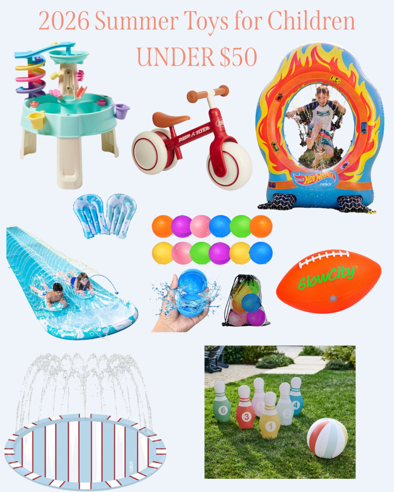 2026 summer toys for children under $50! More on DoSayGive.com 

#LTKKids #LTKSwim #LTKSaleAlert