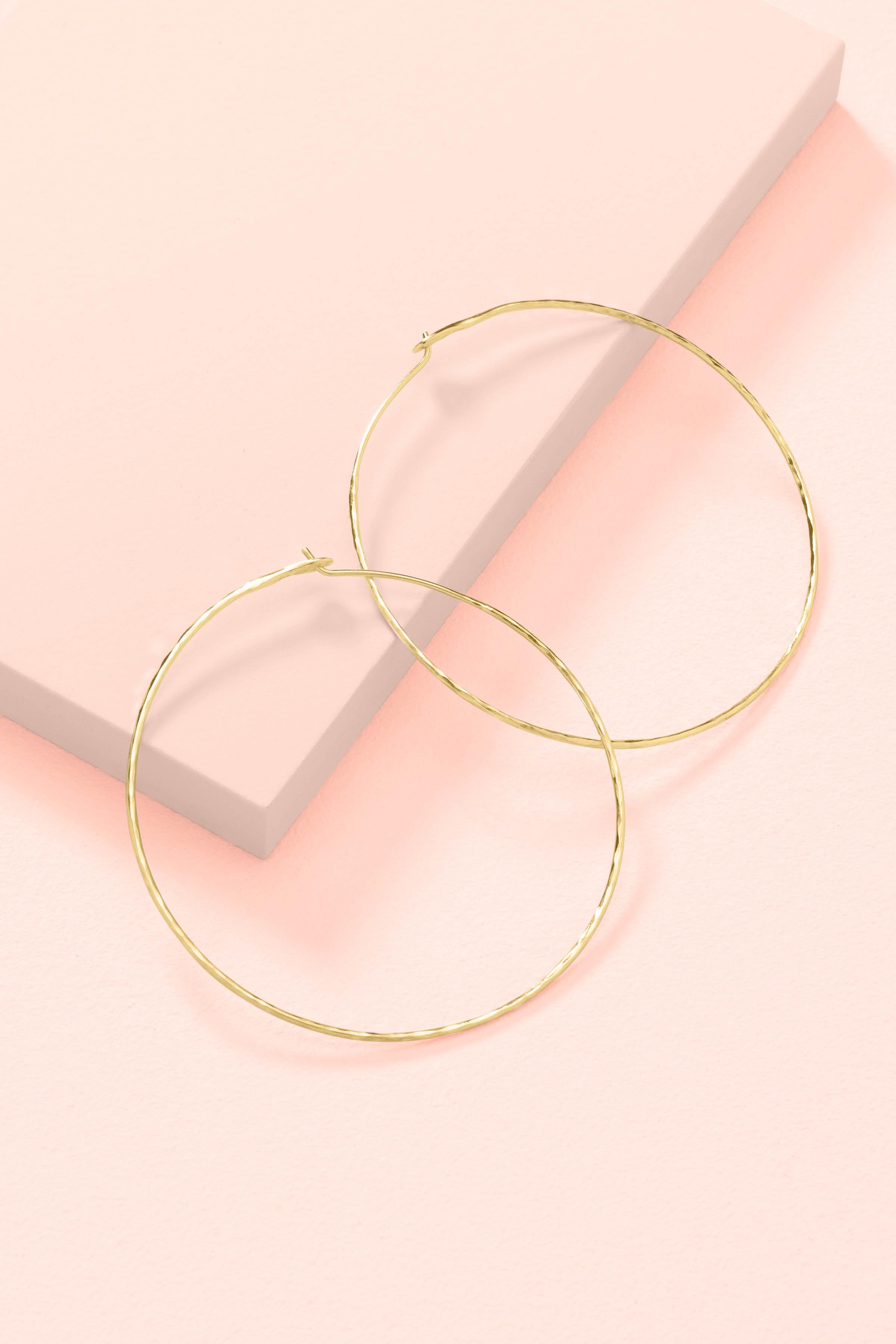 Essential Hammered Hoops | Stella & Dot (US)