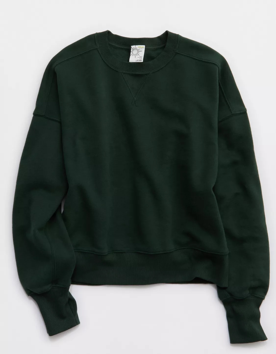 OFFLINE By Aerie Cloud Fleece Classic Crewneck Sweatshirt | Aerie