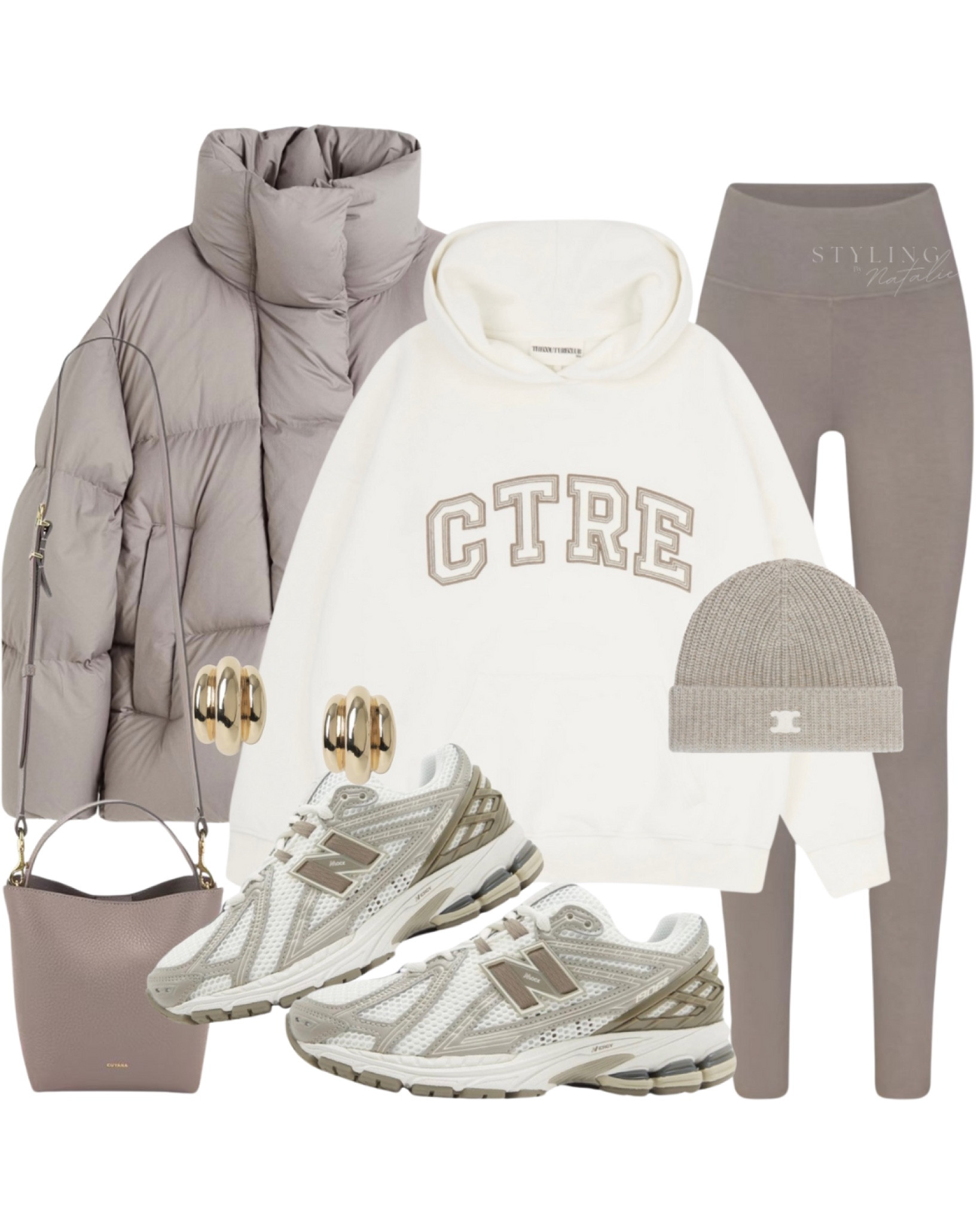 Brown winter casual outfit
Puffer coat, leggings, hoodie, beanie hat, crossbody bag & New Balance trainers.
Mocha tones, sneakers, brown outfit, comfy style

#LTKwinter #LTKstyletip #LTKuk