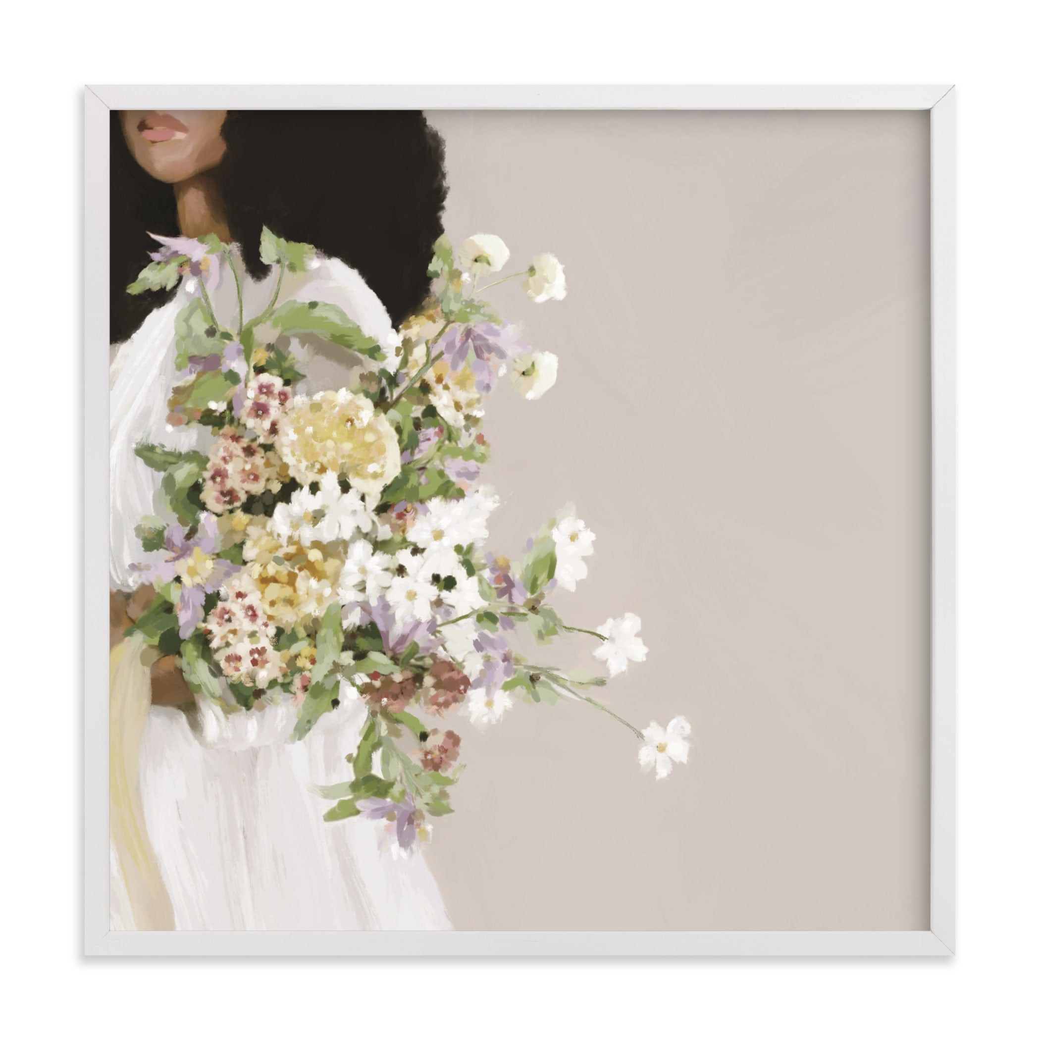 "festooned" - Painting Limited Edition Art Print by Marabou Design. | Minted