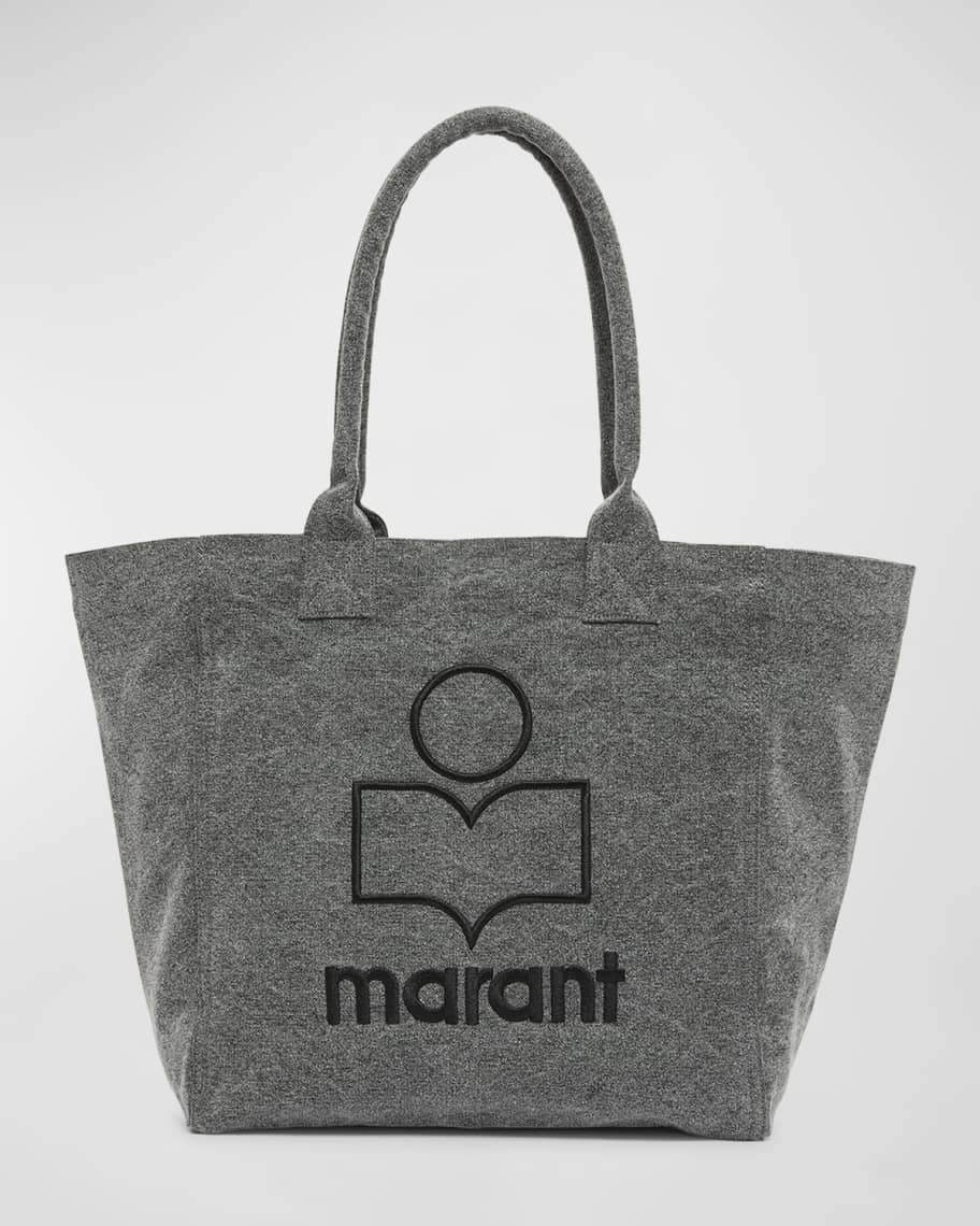 Isabel Marant Yenky Small Washed Canvas Tote Bag | Neiman Marcus
