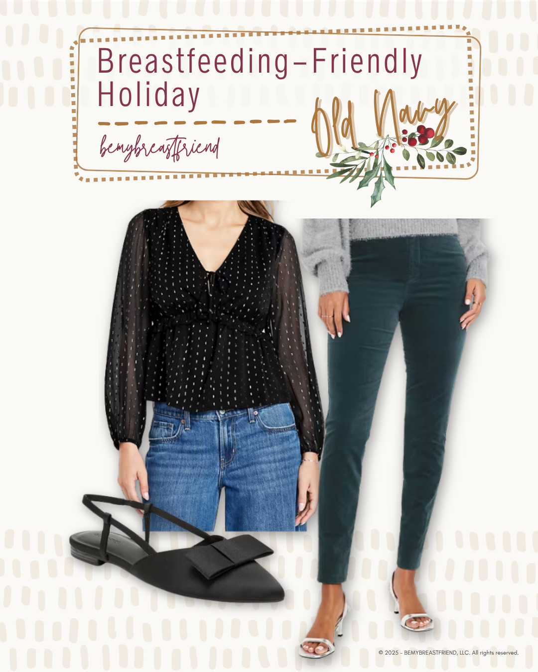 Old Navy | Breastfeeding-Friendly Holiday Outfit 

 #LTKHoliday #LTKStyleTip #LTKBaby