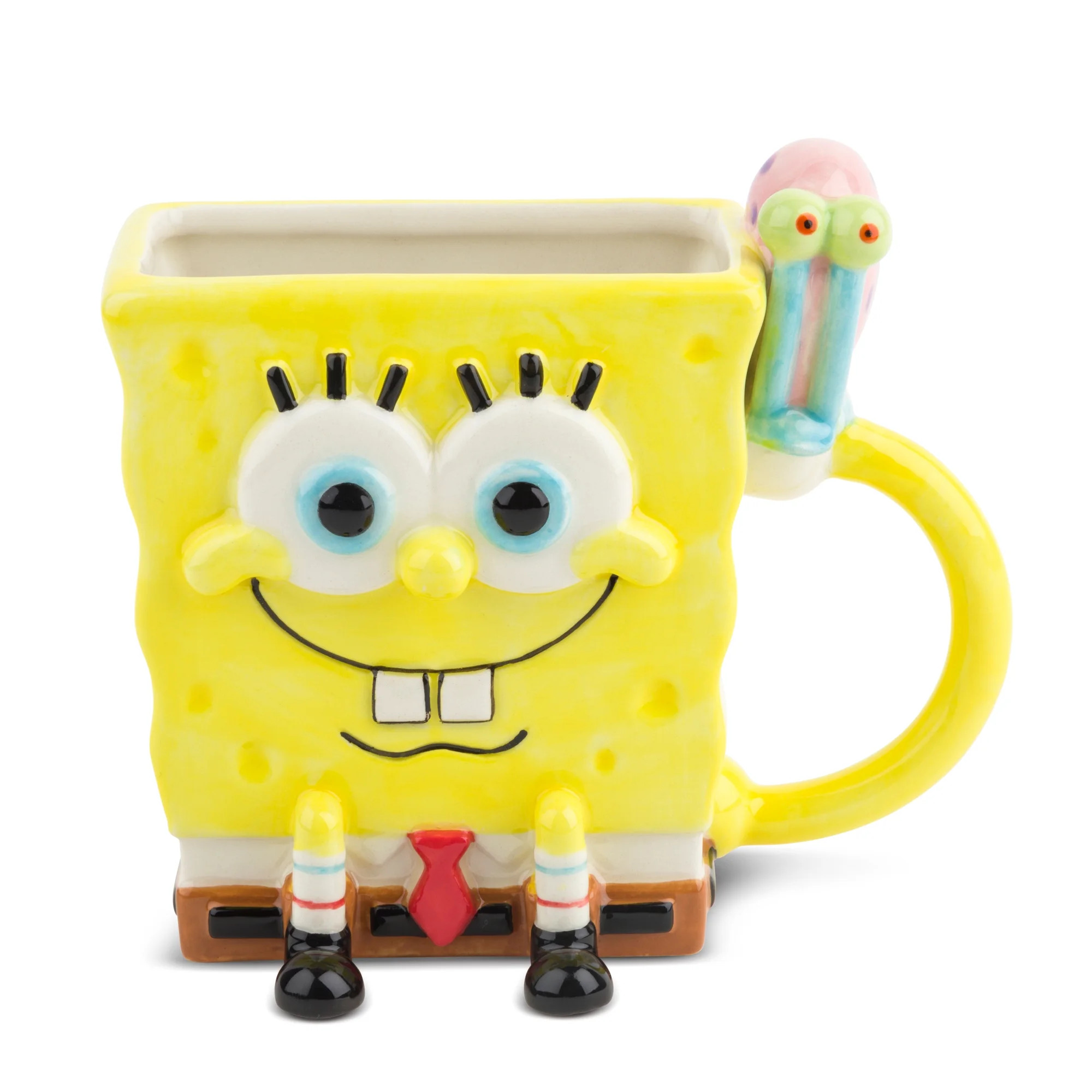 SpongeBob Squarepants Stoneware Coffee Mug, 14oz - Walmart.com | Walmart (US)