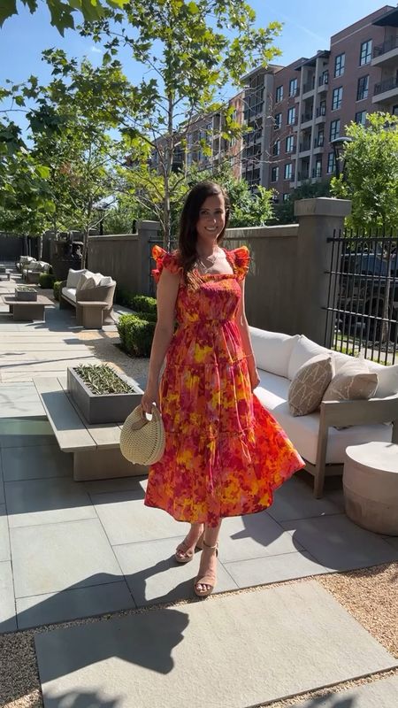 Maxi dress // boutique shopping // summer // ootd // outfit of the day // spring // under $100 // bright dress // wedding guest dress // beach dress // travel // what to pack 

#LTKunder100 #LTKFind #LTKtravel
