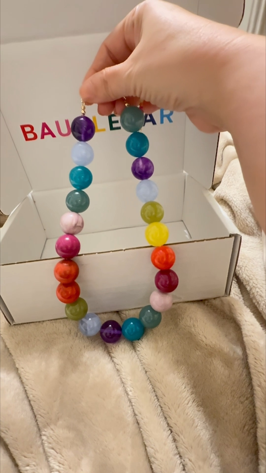 Unboxing this brought me so much joy.  This colorful necklace has been in my list for so long. 

#LTKSaleAlert #LTKMidsize #LTKOver40