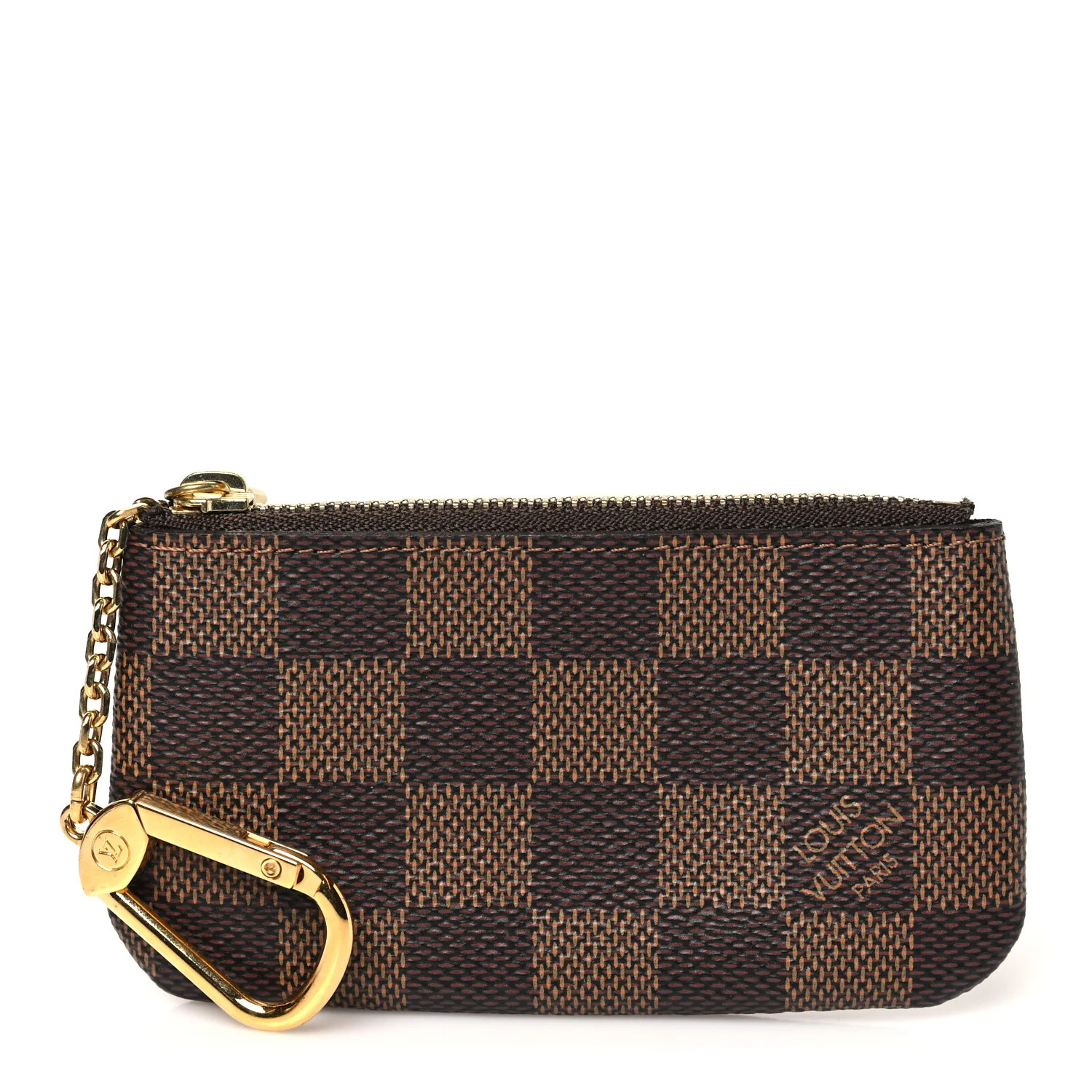 Louis Vuitton Damier Ebene Key Pouch 1733694 | FASHIONPHILE (US)