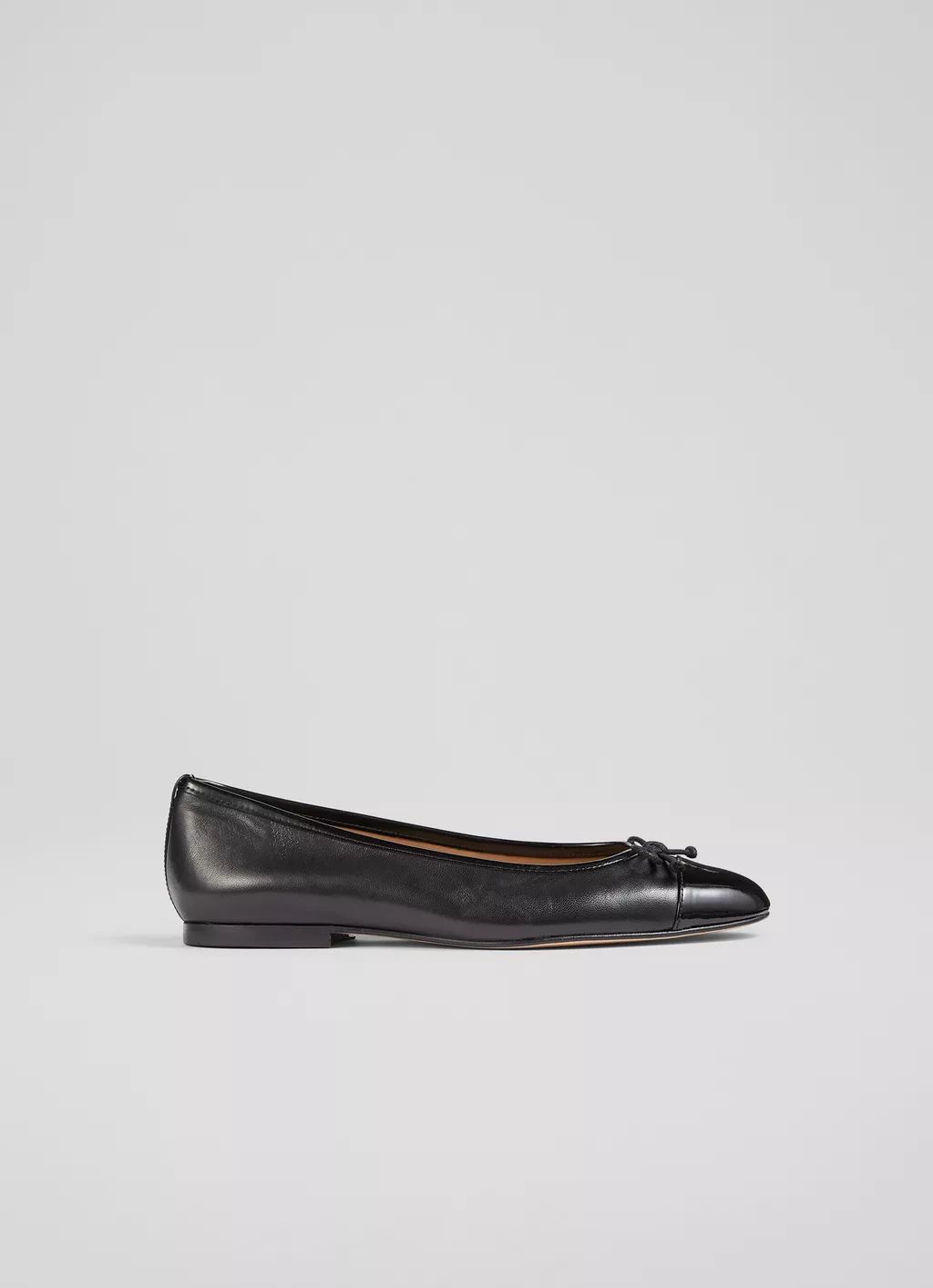 Kara Black Leather and Patent Toe … curated on LTK