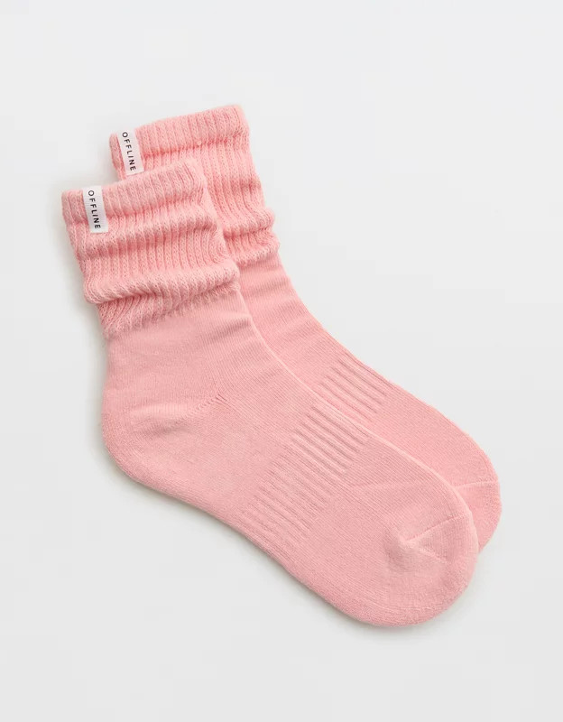 OFFLINE By Aerie Short Scrunch Socks | American Eagle Outfitters (US & CA)