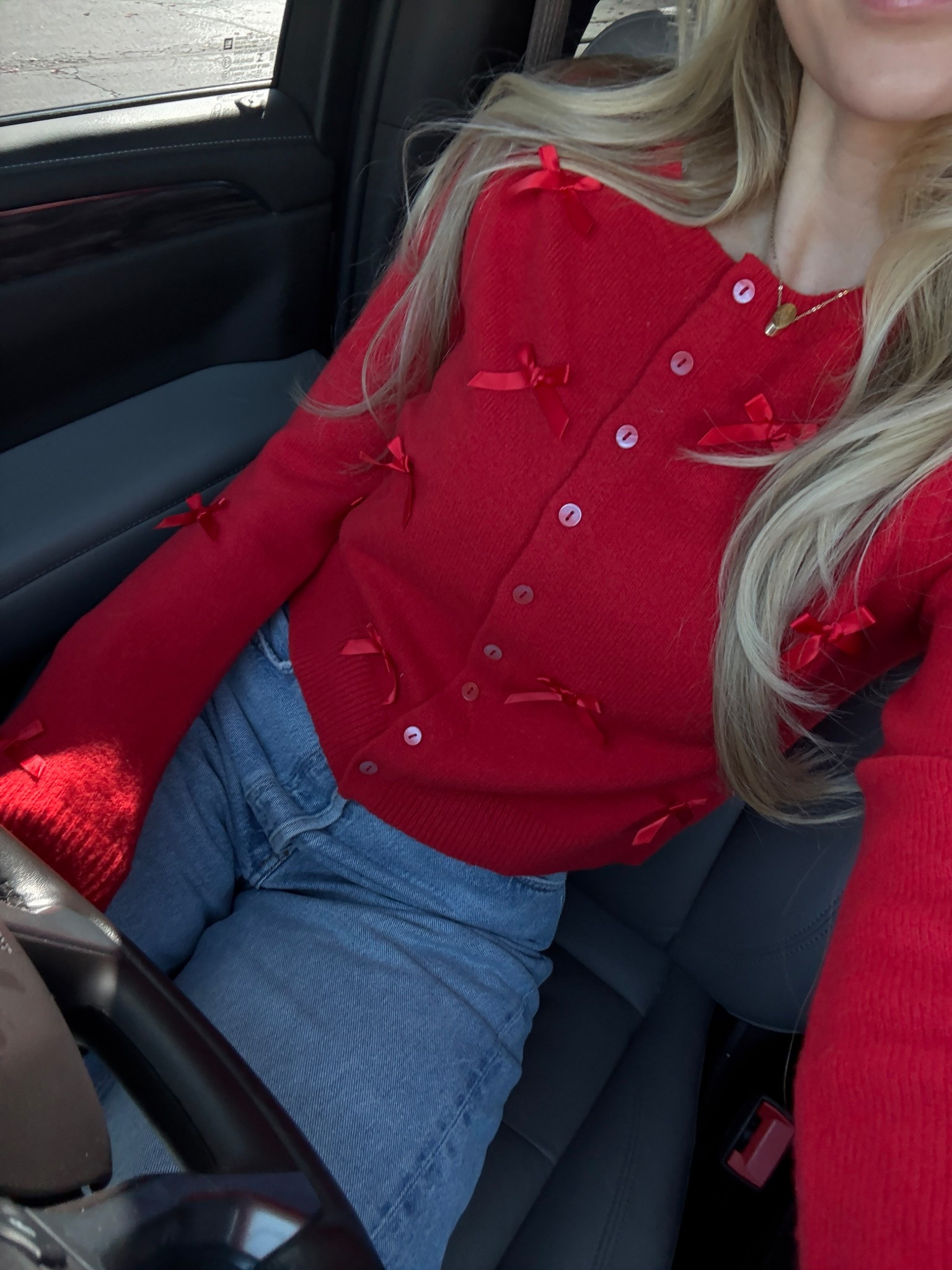 Target holiday red sweater! So soft & love the bow details. True to size!

#LTKHoliday #LTKootd #LTKselfcare