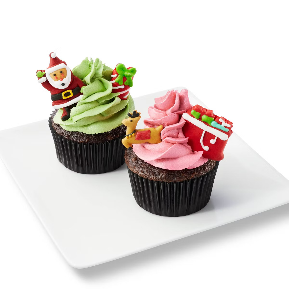 Holiday Santa's Sleigh with Reindeer Icing Decorations - 10ct/1oz - Favorite Day™ | Target