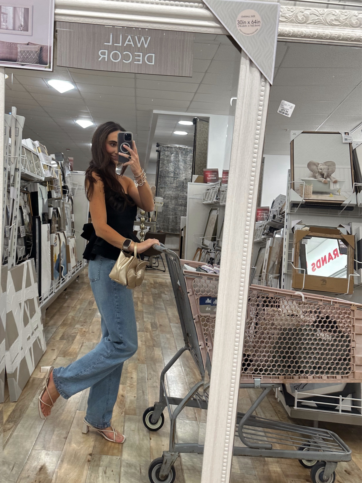 Shopping day fit🍸🛍️ #blacktop 