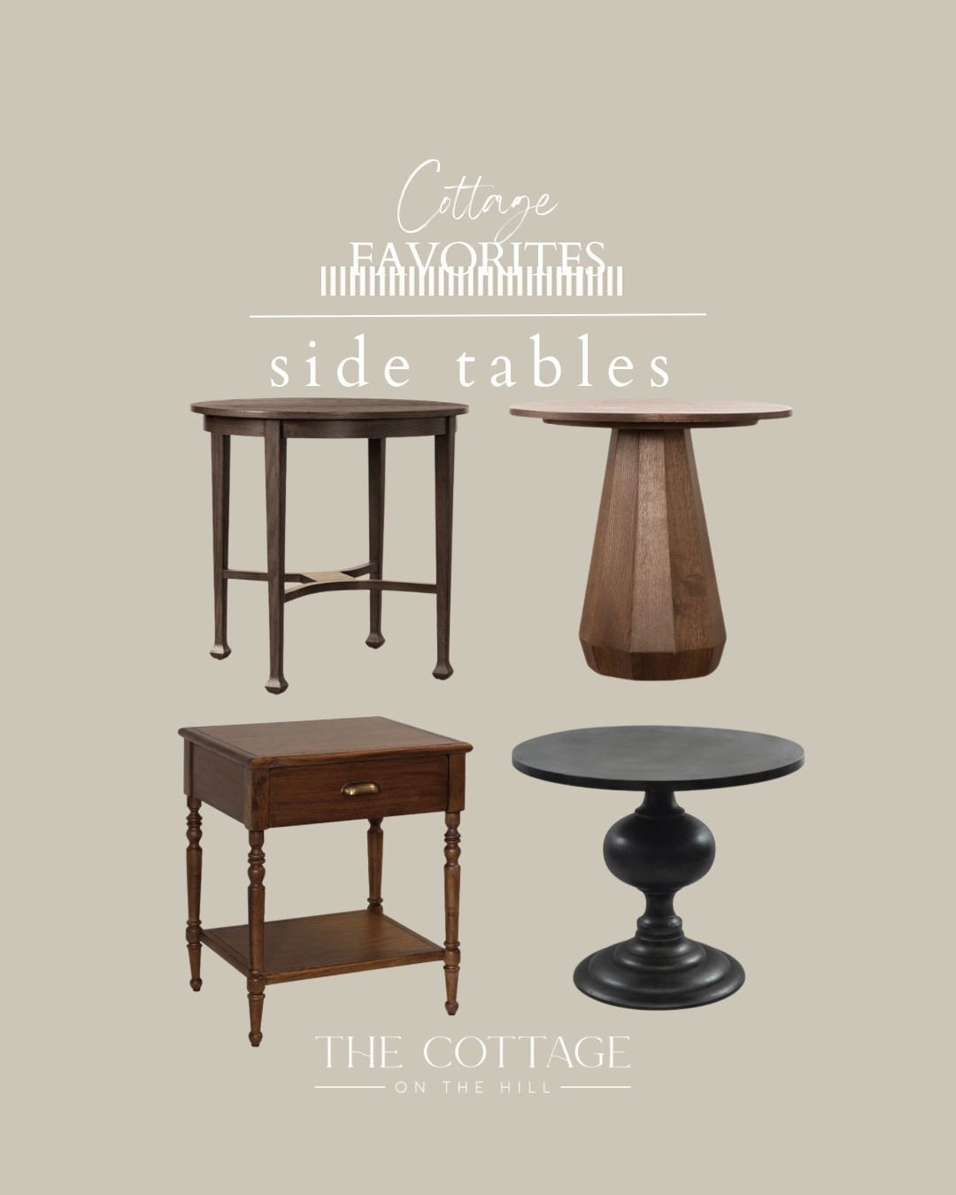 Here are some of my favorite side tables

#LTKHome