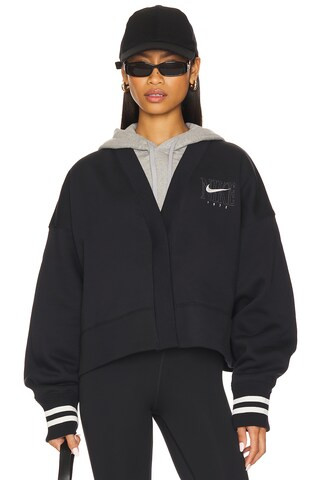 Over-Oversized Graphic Cardigan in Black | Revolve Clothing (Global)