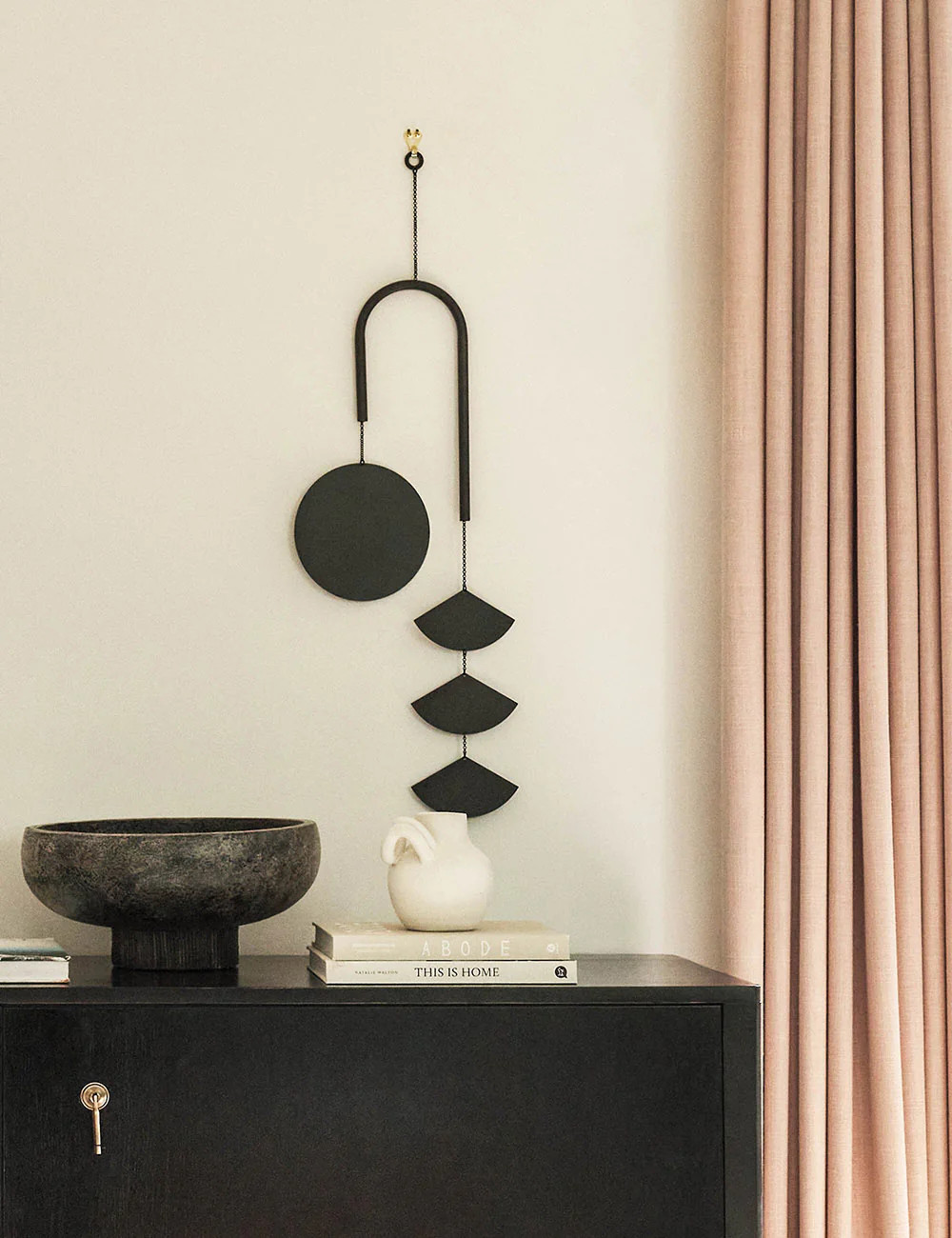 Circle & Line Rise Wall Hanging | Lulu and Georgia 