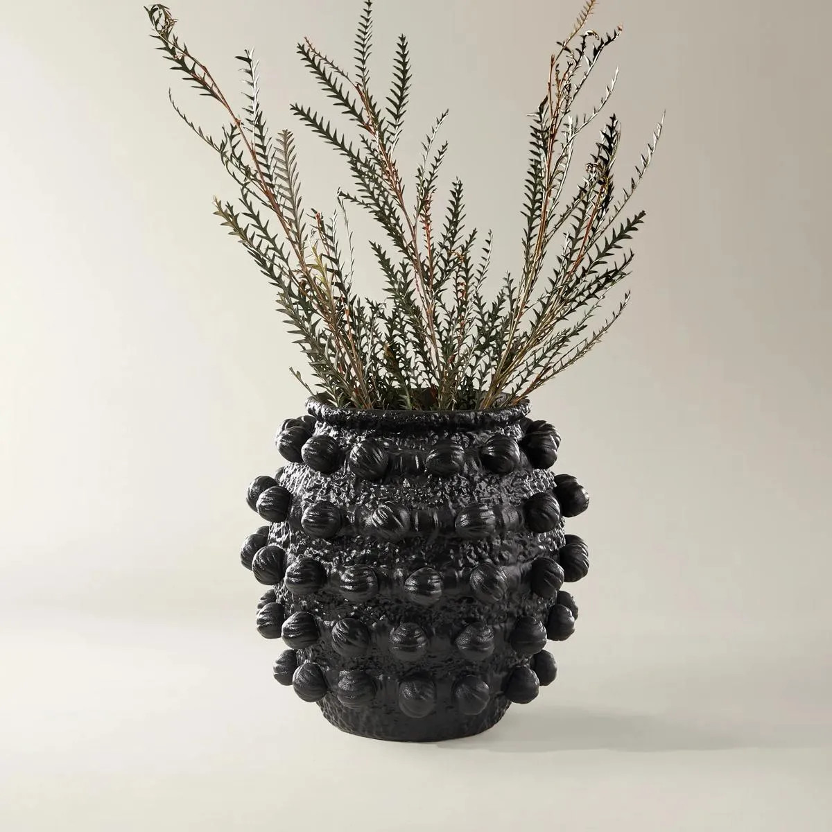 Pompa Vase - Black | Z Gallerie