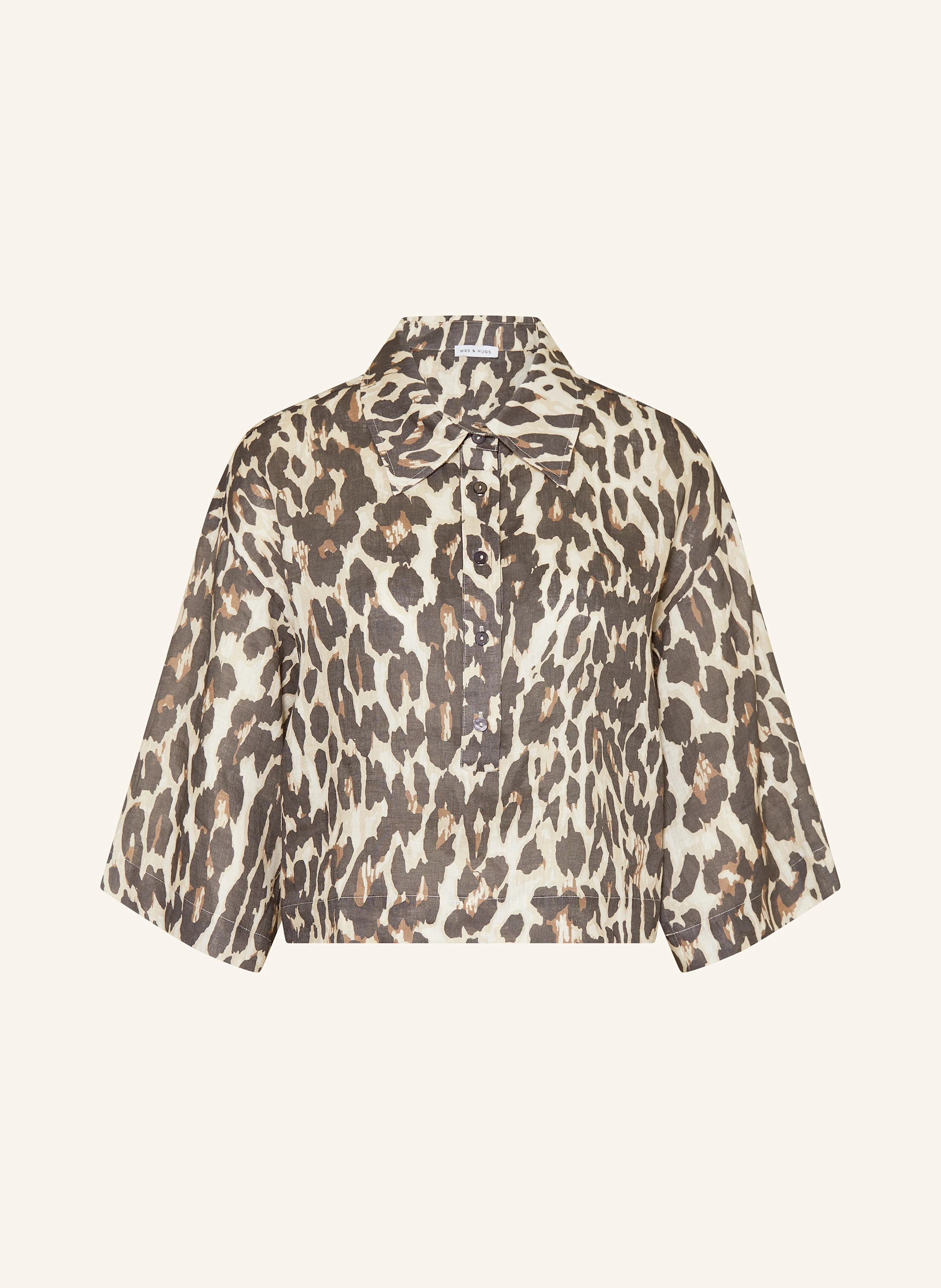 Cropped-Bluse aus Leinen | Breuninger (DACH)