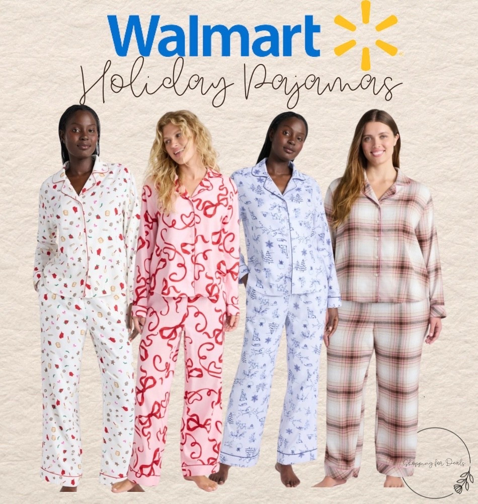 Joyspun pajamas are the softest and comfiest! So many new prints for the holidays and on deal! 
#walmartpartner #walmartfashion @walmart