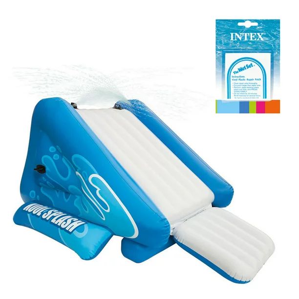 Intex Kool Splash Inflatable Play Center and Adhesive Repair Patch 6 Pack Kit | Walmart (US)