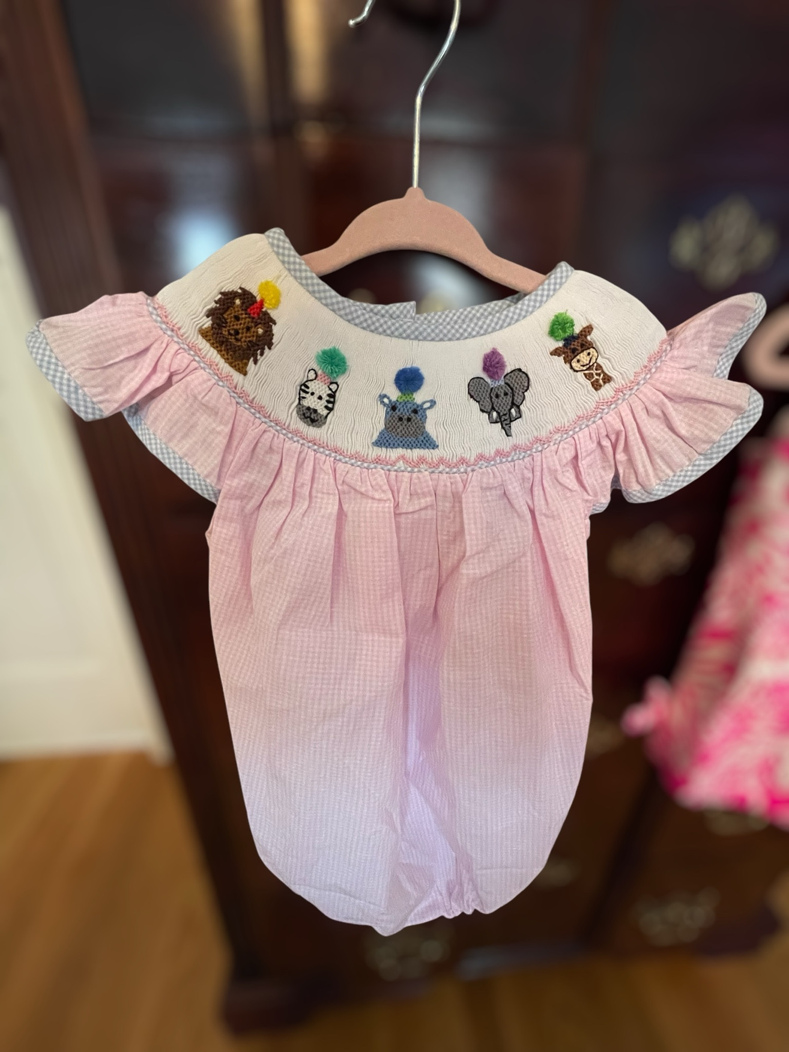 Baby girl 1st birthday outfit, smocked bubble 

#LTKBaby #LTKFindsUnder100 #LTKFindsUnder50