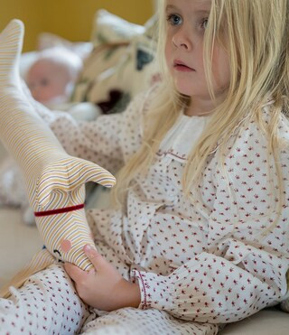 x Kristin Ellen Hockman Little Girls Long Sleeve Shirt and Pant Ines Playsuit | Dillard's