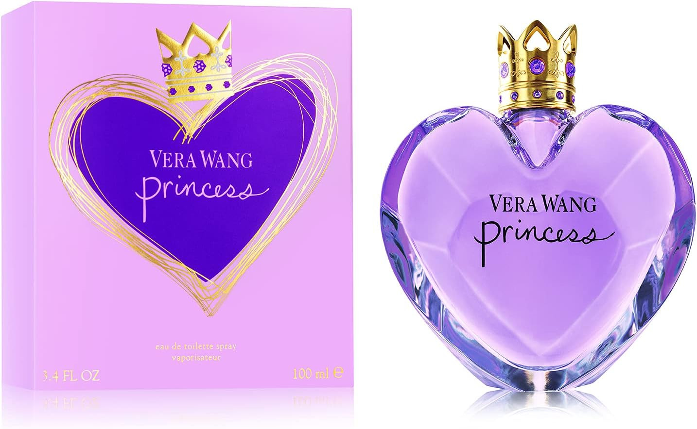 Vera Wang Princess Eau de Toilette Spray for Women, 3.4 Fl Ounce | Amazon (US)