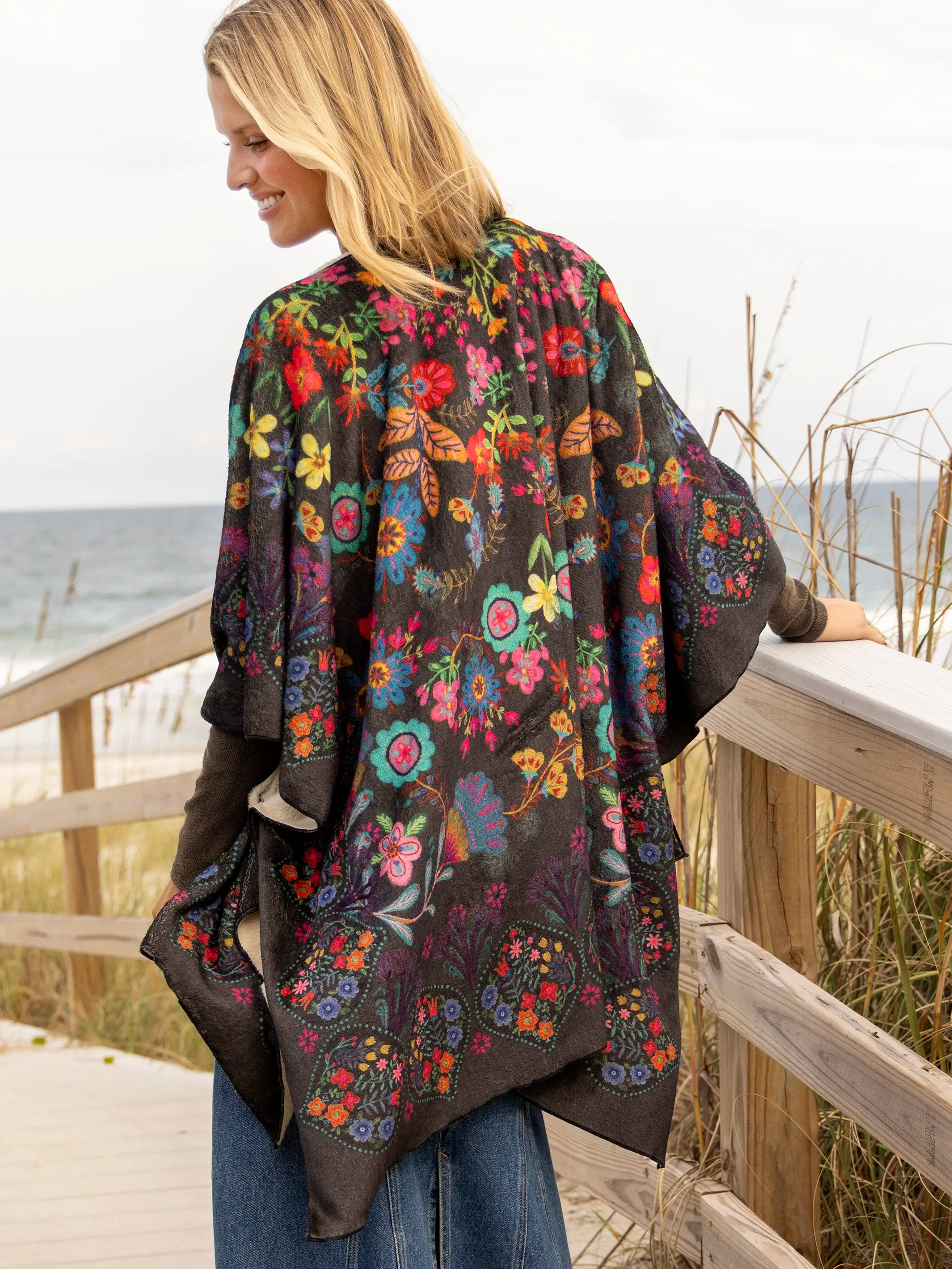 Cozy Kimono Scarf | Natural Life
