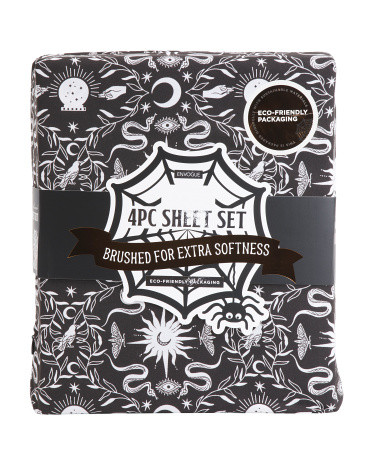 Celestial Halloween Sheet Set | TJ Maxx