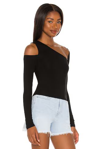 superdown Rissa Cut Out Top in Black from Revolve.com | Revolve Clothing (Global)